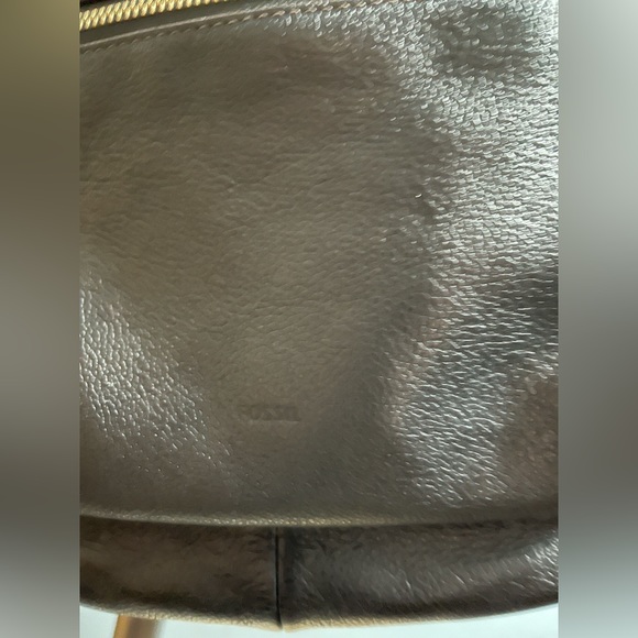 Stunning Fossil shoulder purse in dark brown leather - Picture 3 of 6